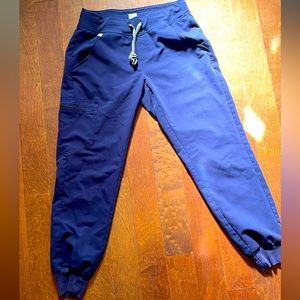 FIGS, navy blue, jogger, scrub pants, xs